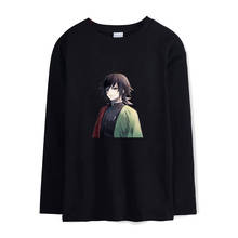 Demon Slayer Kimetsu no Yaiba Long Sleeve T Shirt plus size tops tees men women tshirt anime casual Long T-shirt 2024 - buy cheap