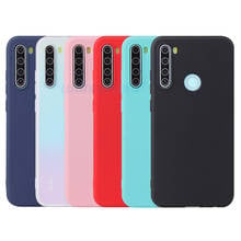 For Xiaomi Redmi Note 9 Pro 9S 8T 8A 9 9A 9C 7 7A phone case candy colour frosted TPU soft shell anti-fall protective cover 2024 - buy cheap