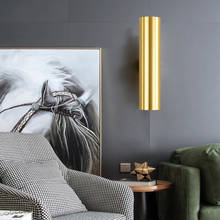 Modern Indoor Led wall lamps Golden Decor Wall light 20cm/30cm/40cm For Bedside/ Living Room/Aisle sconces Luminaire Interior 2024 - buy cheap