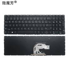 NEW US/SP laptop keyboard FOR HP Probook 450 G6 455R G6 455 G6 US laptop keyboard backlit 2024 - buy cheap