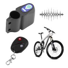 Alarma antirrobo con Control remoto inalámbrico para bicicleta, Sensor de vibración de choque, alarma de seguridad, bloqueo de ciclismo 2024 - compra barato