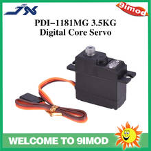 Good Sale JX Servo PDI-1181MG 18g 3.5KG Metal Gear Digital Core Servo for WLtoys 144001 WPL RC Car B1/16 B24 C14 C24 Helicopter  2024 - buy cheap