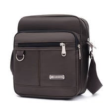 Bolsa de ombro masculina oxford, bolsa casual de ombro crossbody fashion para homens, bolsa de ombro para negócios, de viagem ao ar livre 2024 - compre barato