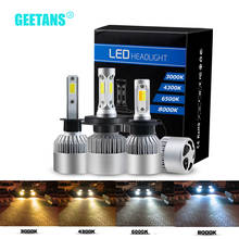 EETANS-bombillas LED para faros delanteros de coche, lámparas COB de 9005 K, 9006, 9003, H7, H4, H1, H3, H8, H9, H11, HB3, HB4, 6500, HB2, 12V, 72W, 8000LM, CJ, 2 unidades 2024 - compra barato