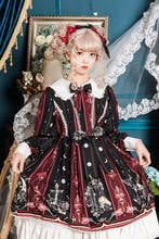 Vestido de princesa de fiesta de té de lolita, vestido retro de encaje con lazo, manga acampanada, bonito conjunto victoriano, chica kawaii gótica lolita op 2024 - compra barato