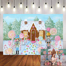 Mehofond Photography Background Sweet Candy House Party Newborn Baby Shower Birthday Backdrop Vinyl Photo Background 2024 - buy cheap