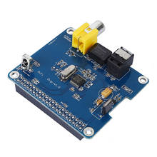 SC07 Raspberry Pi HIFI DiGi + цифровая звуковая карта I2S SPDIF, оптическое волокно для Raspberry pi 3 2 model B + 2024 - купить недорого
