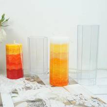 DIY Candle Mold Set Plastic Handicraft Cylinder Mold Durable Not Easily Damaged and Cracked for Gift Candle Making 2024 - buy cheap