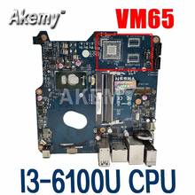 Akpadrão-placa-mãe vm65 de mini pc all-in-one, placa mãe 100% teste ok com cpu 2024 - compre barato