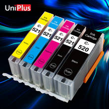 Картридж чернильный UniPlus 520 521 PGI520 CLI521 для принтера PIXMA IP3600 IP4700 MP550 MP640 MP980 MP990 2024 - купить недорого