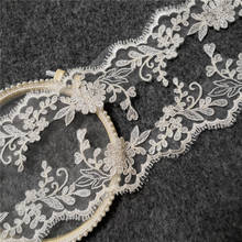 New Handmade White Wedding Car Bone Lace Clothing Accessories 2Yard/pack 2024 - buy cheap