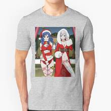 Camiseta de algodón con estampado de cola de hada para hombre, camiseta moderna con dibujo de "Fairy Tail", Manga Ecchi, Anime Sexy, Natsu, Mirajane, Juvia 2024 - compra barato