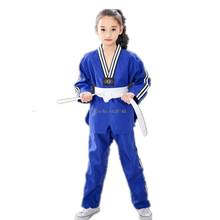 Professional Adult Children Taekwondo Training Uniform Breathable Taekwondo Suit WTF Approved tdk Taekwondo dobok clothes 2024 - buy cheap
