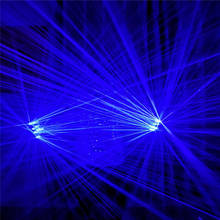 Roupa masculina para festa q13, luvas com laser azul recarregáveis, 4 peças, cabeças com laser, projetor laser para homens, luminoso 2024 - compre barato