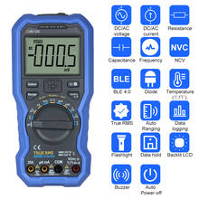 Multímetro inteligente OW18E 4, 1/2 dígitos, Digital, LCD, con conexión inalámbrica, registro de datos, rango automático, CA/CC, BLE 4,0 2024 - compra barato