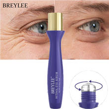 Breylee retinol creme para os olhos anti-envelhecimento levantamento endurecimento clareamento círculos escuros remoção cuidados com os olhos hidratar rolo-na massagem olho crea 2024 - compre barato