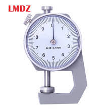 LMDZ 0-10mm Dial Thickness Gauge Metal Width Measurement Thickness Meter Dial Tester Sturdy Analysis Measuring Tool 2024 - buy cheap