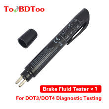 Точная ручка для проверки качества масла OBD2, тестер тормозной жидкости с 5 светодиодный, цифровой тестер автомобильной тормозной жидкости, инструмент для проверки автомобиля 2024 - купить недорого