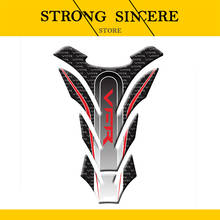 Motorcycle 3D sticker Gas Fuel Oil tank fishbone stickers decoration protection decal suitable For HONDA VFR vfr 2024 - buy cheap