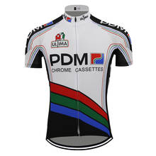 PDM Cycling Jersey Bike Clothing Maillot Ciclismo Hombre Short Sleeve Breathable Bicycle Wear Jersey MTB 2024 - buy cheap
