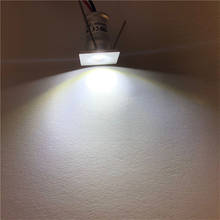 Miniluz LED descendente, Chip Bridgelux, resistente al agua, IP65, DC12V, 1W, nuevo diseño, 9 unids/lote, luz LED para armario 2024 - compra barato