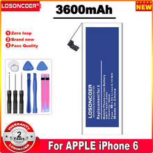 New Arrivals 3600mAh Mobile Phone Battery Replacement For iPhone 6 Battery 2024 - buy cheap