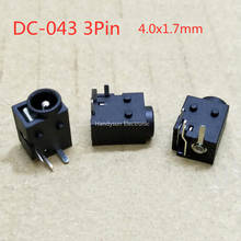 DC-043 DC Power Socket Female Base 4.0x1.7mm DC Power Interface 3Pin Straight Plug With Post Panel Mount Connector Adapter 2024 - buy cheap