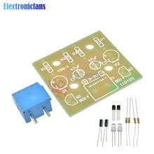 5mm luz led azul simples circuito flash kit diy módulo transistor 30 k resistência 22 uf capacitores eletrolíticos dupont placa de cabo 2024 - compre barato