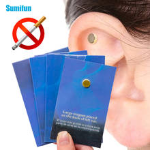 4/10/14/20pcs Magnet Auricular Quit Smoking Acupressure Patch Stop Smoking Anti Smoke Patch Not Cigarettes Smoker Health Therapy 2024 - buy cheap