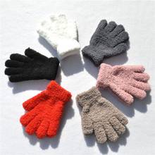 Guantes cálidos de invierno para niños, mitones elásticos para niños y niñas, guantes de dedo completo 2024 - compra barato