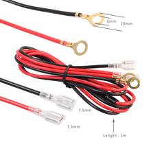 Terminal de ojal de Cable para encendedor de cigarrillos, 100cm, 1 metro, 12V, 10A 2024 - compra barato