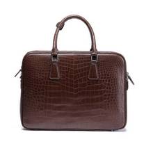 Ourui крокодиловая сумка, мужской портфель, черная натуральная крокодиловая кожа, сумка, посылка, мужская сумка 2024 - купить недорого