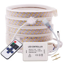 Three Row 276 LEDs/m 2835 LED Strip 220V 240V EU Waterproof Flexible Tape Ribbon Light Lamp Kitchen Decoration 2024 - buy cheap