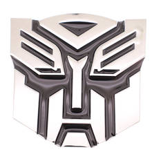 EIDRAN 3D Autobot Logo Car Sticker Transformers Emblem Protector Badge Graphics Decal 2024 - buy cheap