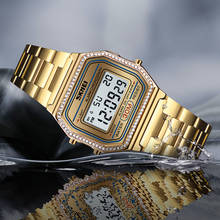 SKMEI-Reloj de pulsera electrónico para mujer, cronógrafo con luz trasera, deportivo, Digital, femenino 2024 - compra barato
