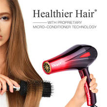 Secador de pelo eléctrico profesional para el hogar, herramientas de estilismo de cabello de 4000W con boquilla, aire caliente y frío, para salón de belleza 2024 - compra barato