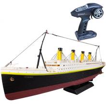 RC Boat 1:325 Titanic Sea Grand Cruise Ship 3D Titanic Remote Control Boat High Simulation RC Ship Model Toys Use for 1 hour 2024 - buy cheap