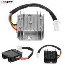 Regulador de voltaje para Scooter ATV, estabilizador de voltaje Universal para motocicleta, 4 cables, 4 pines, 12V, rectificador de corriente para 150-250CC 2024 - compra barato