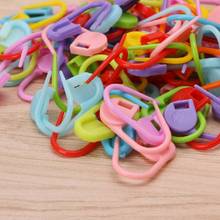 100pcs/Pack Mix Color Plastic Knitting Tools Locking Stitch Markers Crochet Latch Knitting Tools Needle Clip Hook for Sewing 2024 - buy cheap