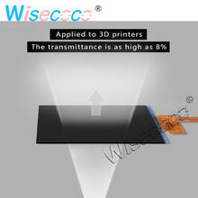 Lcd monocromático de 6 polegadas 2k, 1620x2560, sem retroiluminação para impressora 3d de lcd/sla 2024 - compre barato