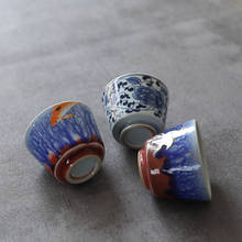 Luwu cerâmica xícara de chá de porcelana casa chinês kung fu xícara drinkware 2024 - compre barato