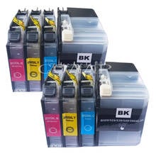 Compatible For Brother LC-529XL LC-525XL Ink Cartridge suit For Brother DCP-J100 DCP-J105 MFC-J200 Printer LC529 LC525 2024 - buy cheap