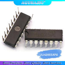 10 шт. ULN2003APG ULN2003A ULN2003 ULN2003AP DIP-16 Darlington транзисторы 7-Circuit 2,7 kOhm 500mA 50V VCE 1K HFE 2024 - купить недорого