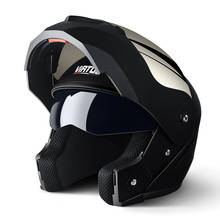 Professional Racing Motocross Helmets Modular Dual Lens Motorcycle Helmet Unisex Full Face Safe Helmet Flip Up Cascos Para Moto 2024 - buy cheap