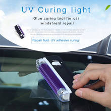 Kits de reparación de parabrisas con luz UV de cristal, herramientas de reparación de ventanas de coche, lámpara de Detector UV, iluminación ultravioleta curada de resina, bricolaje 2024 - compra barato