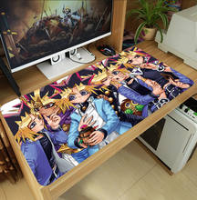 Anime atem yugi muto yu-gi-oh! Mousepad grosso para jogos de computador, tapete para teclado e mouse de computador antiderrapante, presente para cosplay 2024 - compre barato