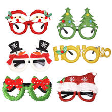 Christmas Party Glasses Santa Snowman Adult Kids Favors Xmas Decor Toy GIFT 2024 - buy cheap