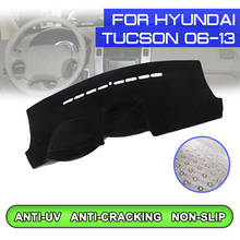 Car Dashboard Mat Anti-dirty Non-slip Dash Cover Mat UV Protection Shade for Hyundai Tucson 2006 2007 2008 2009 2010 2011-2013 2024 - buy cheap