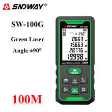 SNDWAY Laser Distance Meter Green Rangefinder 100m 70m 50m Range Finder Trena Tape Measure Electronic Level Ruler Roulette Tool 2024 - buy cheap