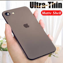 Luxury 0.25mm Ultra Thin PP Matte Case For iphone 11 Pro XS Max SE 2020 X XR 7 8 PLus 6 6s Shockproof Full Cover PC Phone Cases 2024 - купить недорого